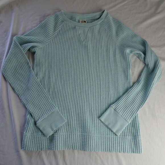 The North Face Women Blue Long Sleeves Shirt Size S - Picture 5 of 12